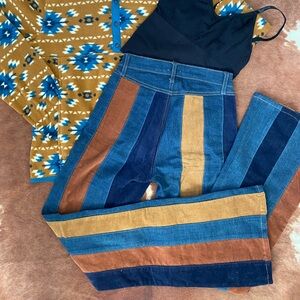 west of melrose bell bottom jeans